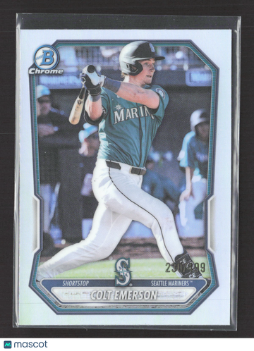 2024 Bowman Chrome Colt Emerson #BCP-108 Refractor /16.