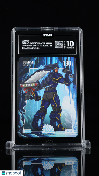 2026 Bo Jackson Battle Arena Dumper #CHILL-82 Chillin' Battlefoil TAG 10