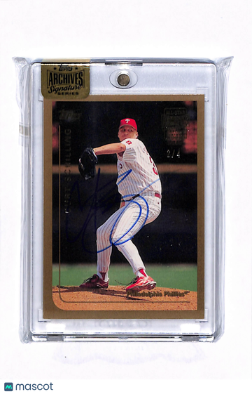1999 Topps Gold Label Archives Signature Series Curt Schilling #385