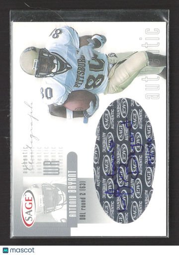 2002 SAGE Authentic Autographs Antonio Bryant #A2