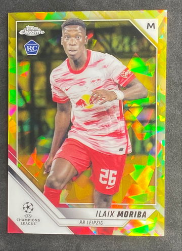 2021-22 Topps Chrome Sapphire UEFA Champions League Ilaix Moriba /99