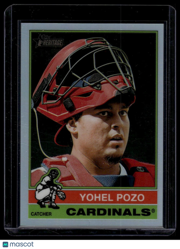 2025 Topps Heritage Yohel Pozo #683 Chrome Refractor