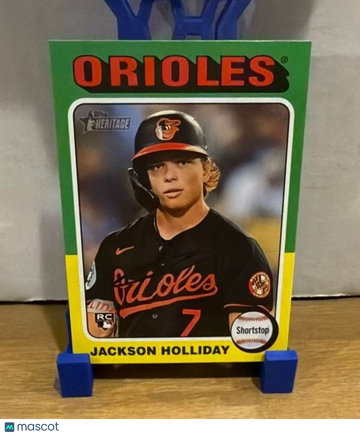 2024 Topps Heritage Jackson Holliday #692