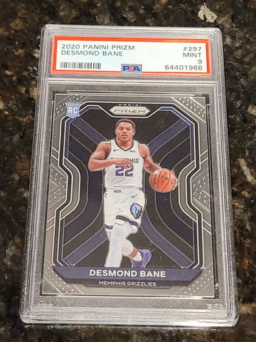 Desmond Bane 2020 Panini Prizm #297 PSA 9 MINT