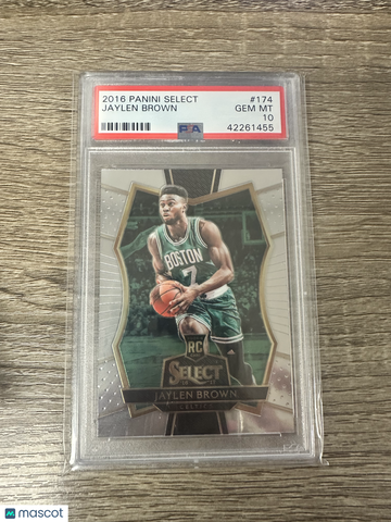 2016 Panini Select Jaylen Brown #174 PSA 10