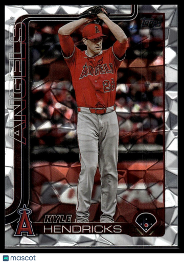 2025 Topps Update Kyle Hendricks #US136 Diamante Foil