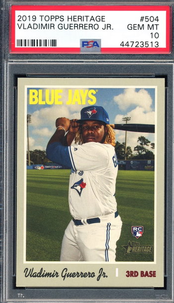 Vladimir Guerrero Jr. 2019 Topps Heritage Rookie