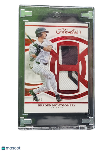 2025 Panini Flawless Baseball Braden Montgomery #DPP-BM