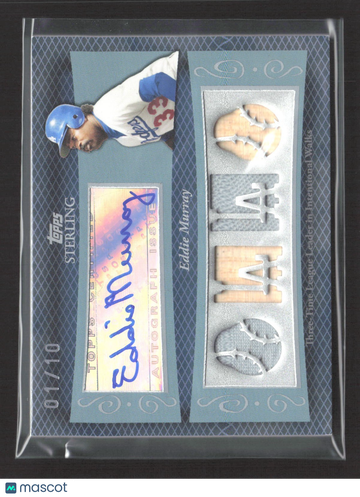 2008 Topps Sterling Eddie Murray Relic Topps
