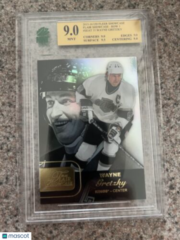 2015-16 Upper Deck Fleer Showcase Wayne Gretzky MNT 9