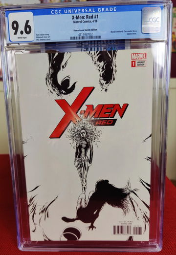 X-Men Red #1 - CGC 9.6 - Rare 1:1000 - Phill Jiminez Remastered Sketch Edition