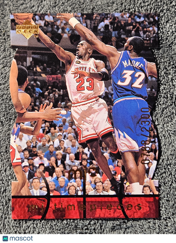 1998 Upper Deck MJX MJ Timeline Timespieces #101 Michael Jordan /2300