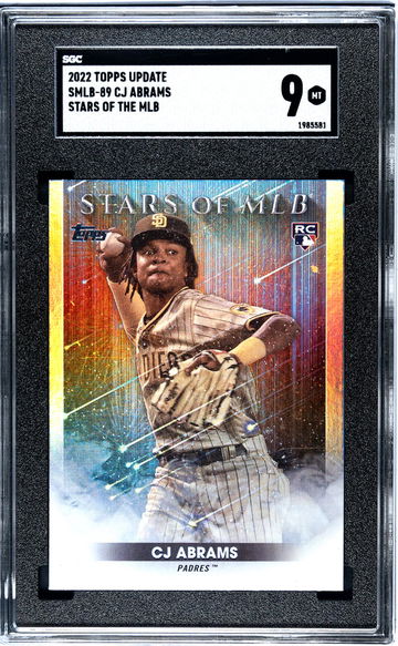 2022 Topps Update #SMLB-89 CJ Abrams Stars of the MLB SGC 9
