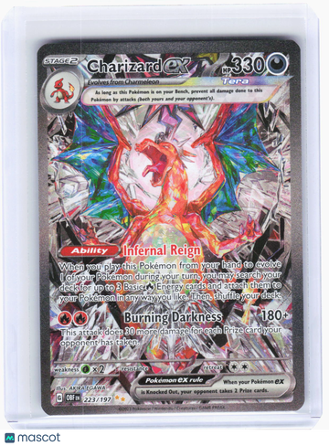 Obsidian Flames Charizard ex Holo Special Illustration Rare (Lightly Played) #223/197