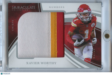 2025 Xavier Worthy Panini Authentic