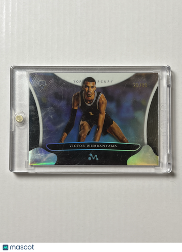 2023-24 Topps Mercury Victor Wembanyama Victor Wembanyama #16 Refractor Nicely Centered Mint Parallel/Variety Rookie Sho