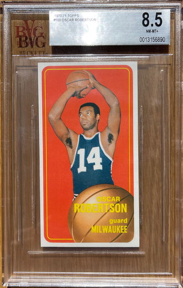1970 Topps Oscar Robertson BVG 8.5
