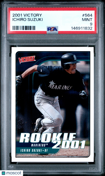 2001 Upper Deck Victory Ichiro Suzuki #564 PSA 9