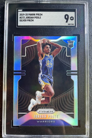 Jordan Poole RC 2019 Prizm Silver #272