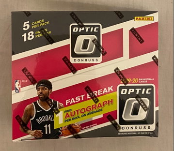 2019-20 Donruss Optic Fast Break Hobby Box