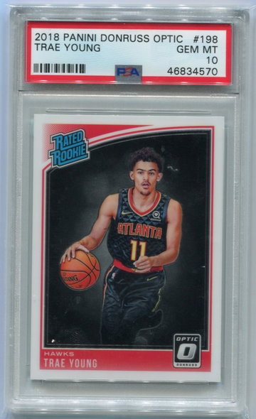 Trae Young 2018 Donruss Optic Rookie