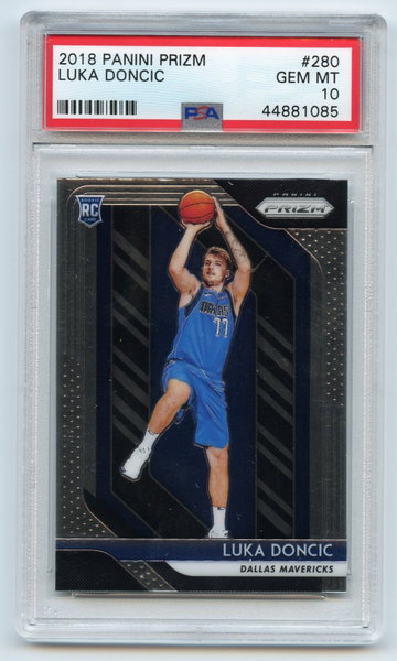 2018 Panini Prizm Luka Doncic #280 PSA 10 Gem Mint