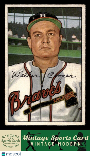 1952 Bowman Walker Cooper #208