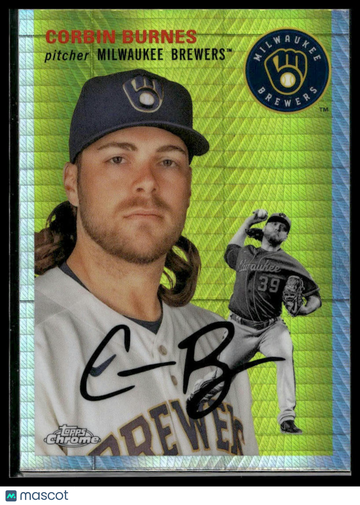 2023 Topps Chrome Platinum Anniversary Corbin Burnes #230 Prism Refractor