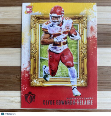 🔥2020 Chronicles Gridiron Kings Clyde Edwards-Helaire RC Rookie Card #GK-8