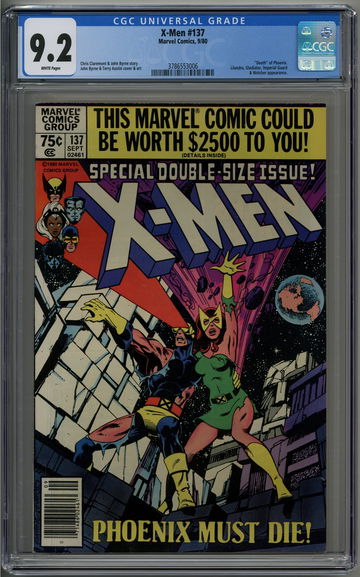 Uncanny X-Men 137 CGC 9.2 Death of Phoenix