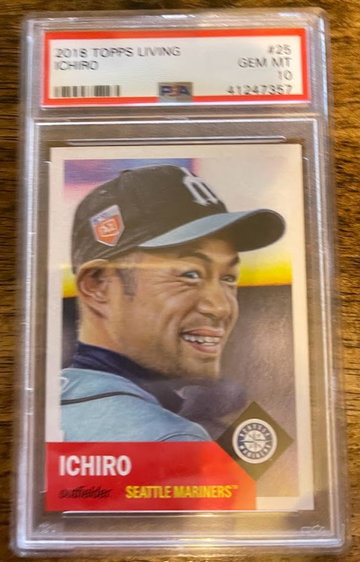 2018 Topps Living Set Ichiro PSA 10