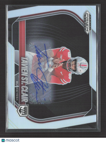 2024 Panini Prizm Black Football Tavien St. Clair #193
