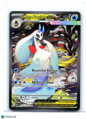 Ascended Heroes Mega Froslass ex Holo Special Illustration Rare #275/217