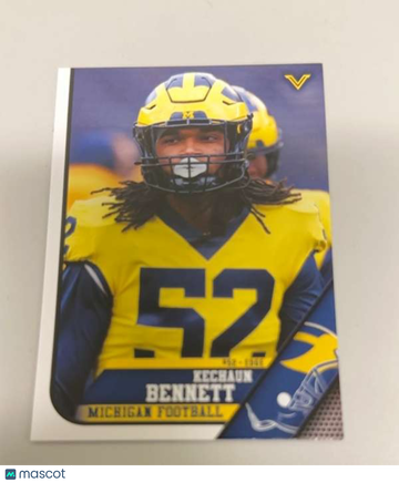2023 Valiant Michigan Wolverines Kechaun Bennett #NNO