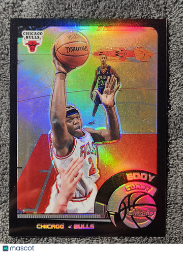 2002 Topps Chrome #16 Eddy Curry Black Refractor /99
