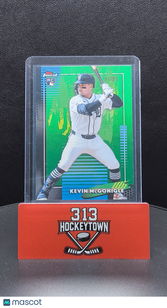 2026 Topps Finest Kevin McGonigle #12 Green Refractor 81/99 RC