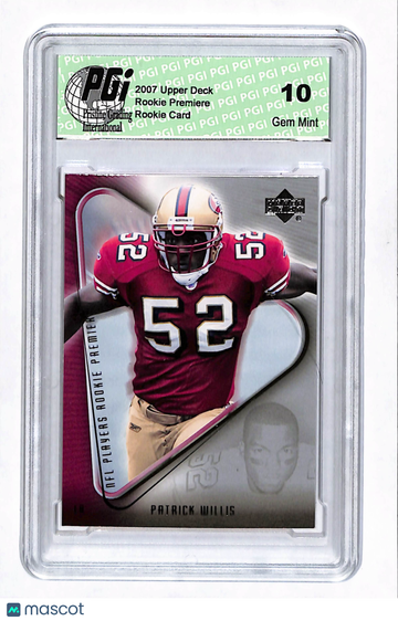 2007 Upper Deck Rookie Premiere Patrick Willis #30