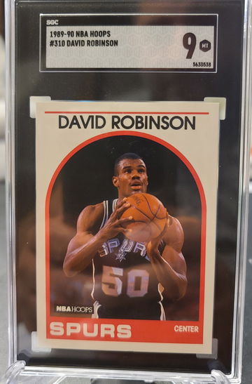 1989 Hoops David Robinson #310 SGC 9