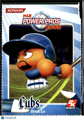 Derrek Lee 2008 Konami MLB Power Pros Chicago Cubs