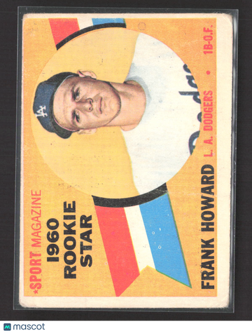 1960 Topps Frank Howard #132