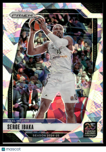 2024 Panini Prizm Euroleague Serge Ibaka #65 Ice Prizm