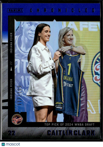 2025 Panini Chronicles Caitlin Clark #1 Blue /199