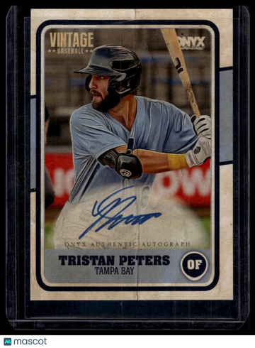 2024 Onyx Vintage Tristan Peters #VATRPE Autographs AU