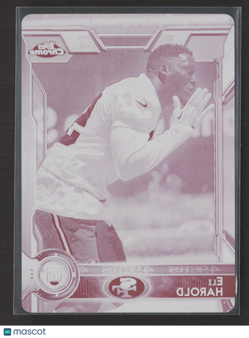 2015 Topps Chrome Eli Harold #158 Magenta Printing Plate /1 Magenta Printing Plate