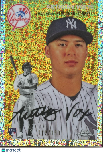 2024 Topps Chrome Anthony Volpe Platinum Rookie