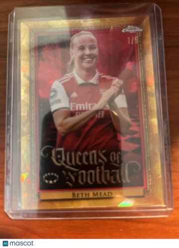 2023 Topps Chrome Beth Mead #Q-3 Red
