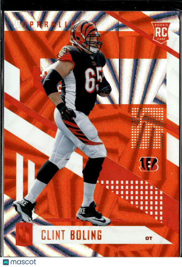 2017 Panini Unparalleled Clint Boling #42 Wedges /49 RC
