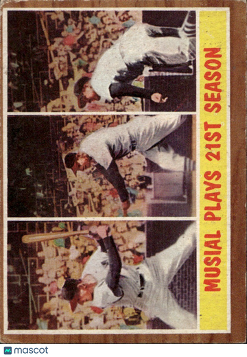 1962 Topps Stan Musial #317