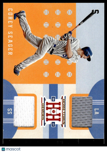 2019 Panini Chronicles Corey Seager #HHM-CS Hometown Heroes Memorabilia MEM