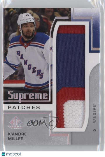 2024-25 Upper Deck SP Game Used - Supreme Patches K'Andre Miller #SP-KA [None] 14/15